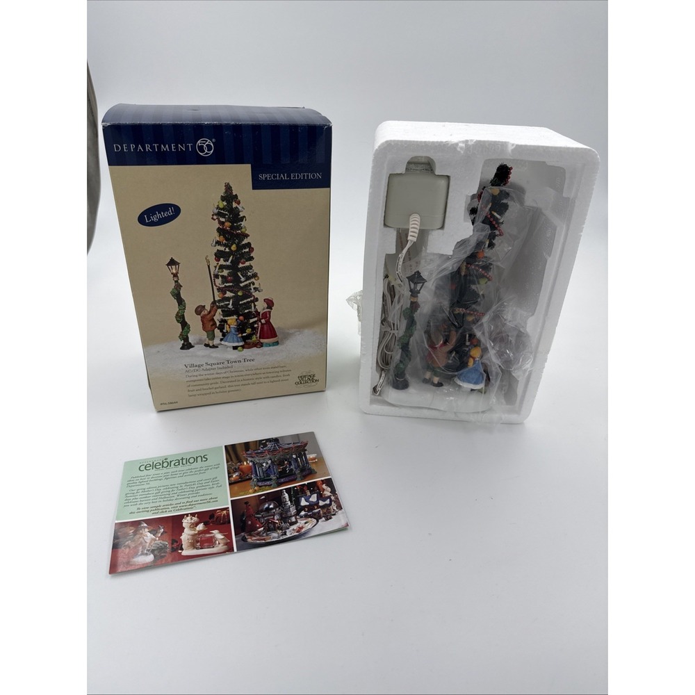 Department 56, Special Edition, Village Square Town Tree, Heritage Collection